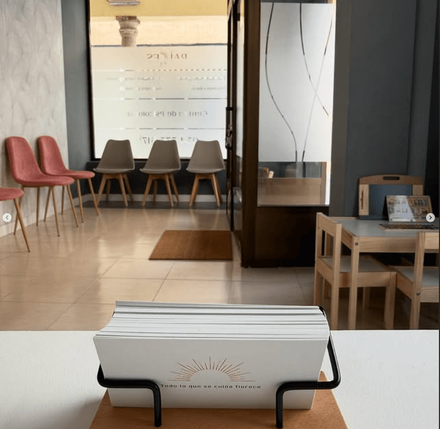 Recepción del centro